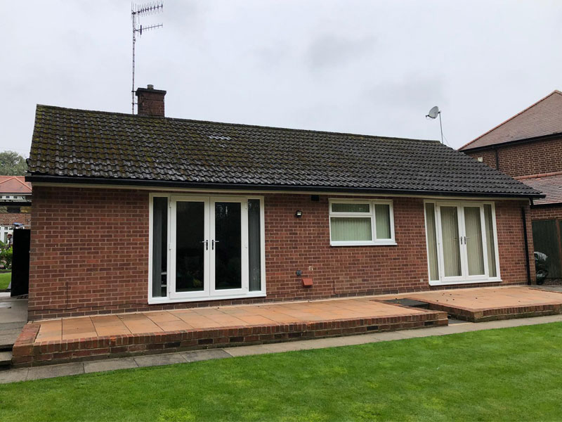 roof cleaned in Nottingham