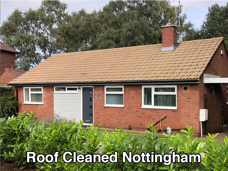 Nottingham Roof Cleaned