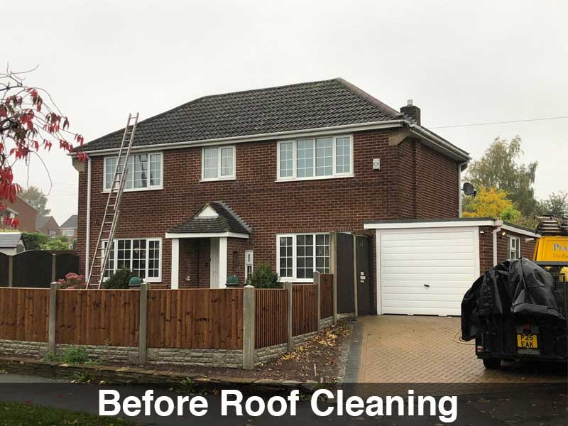 mossy roof - roof cleaning derby