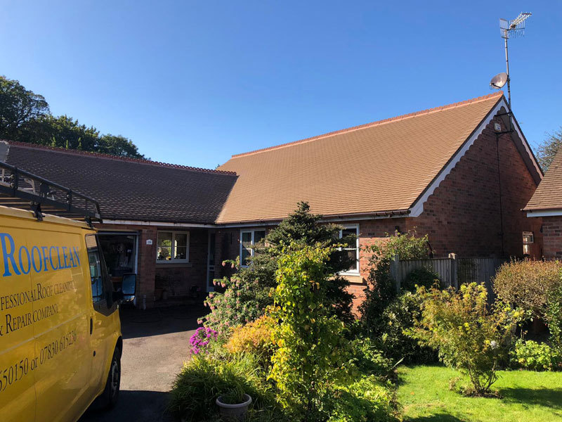 roof cleaning Clifton in Derby