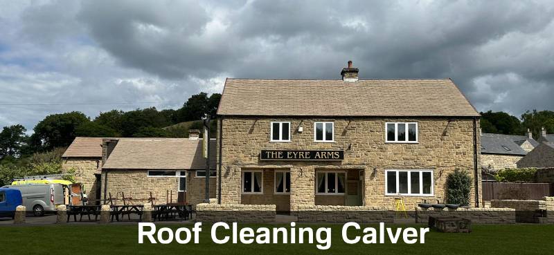 roof cleaning calver