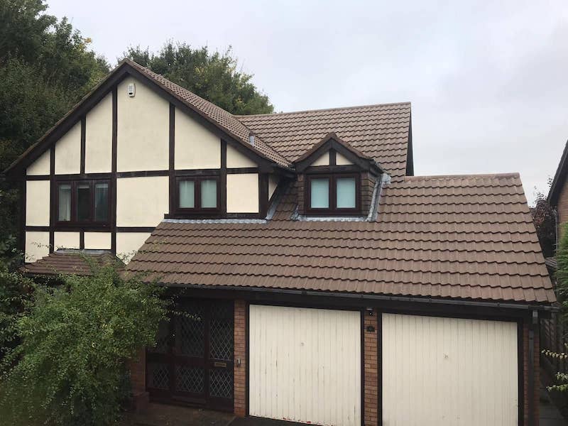 Roof Cleaned Derby