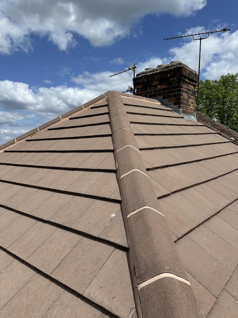 Semi Detatched House Roof